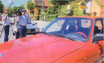 Dreharbeiten (FOTO: THÜRING)