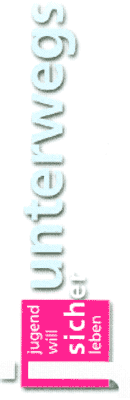 Logo der Aktion "Sicher unterwegs"
