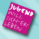 Logo "Aktion Jugend will sich-er-leben" mit Verlinkung auf die Startseite der Aktion