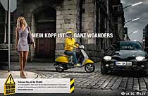 Plakat "Mein Kopf ist ganz woanders"